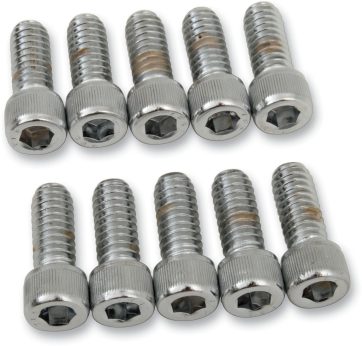 SOCKET-HEAD BOLT 1/4-20X0.625 KNURLED CHROME