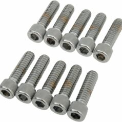 SOCKET-HEAD BOLT 1/4-20X0.875 KNURLED CHROME