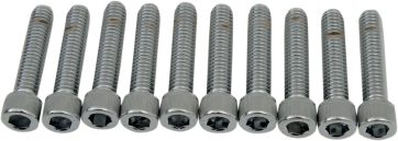 SOCKET-HEAD BOLT 5/16-18X1.5 KNURLED CHROME
