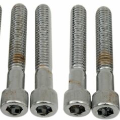 SOCKET-HEAD BOLT 5/16-18X2 KNURLED CHROME