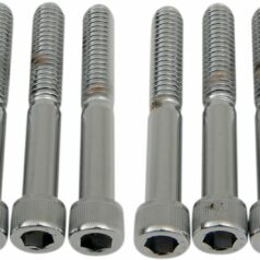 SOCKET-HEAD BOLT 5/16-18X2.25 KNURLED CHROME