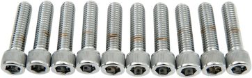 SOCKET-HEAD BOLT 3/8-16X1.5 KNURLED CHROME