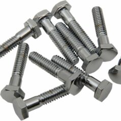 HEX-HEAD BOLT 1/4-20X1.25 CHROME