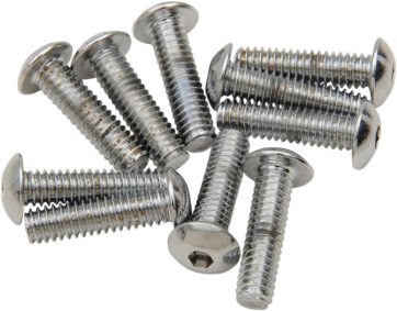 BUTTON-HEAD BOLT 8-32X0.5 CHROME