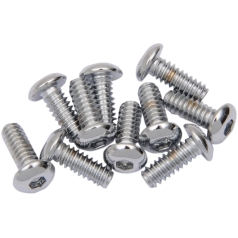 BUTTON-HEAD BOLT 10-24X0.5 CHROME