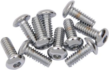 BUTTON-HEAD BOLT 10-24X0.5 CHROME