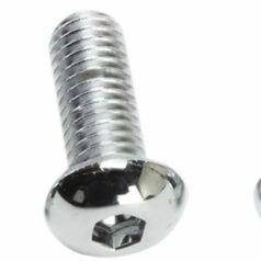 BUTTON-HEAD BOLT 5/16-18X0.5 CHROME