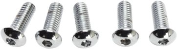 BUTTON-HEAD BOLT 5/16-18X0.5 CHROME
