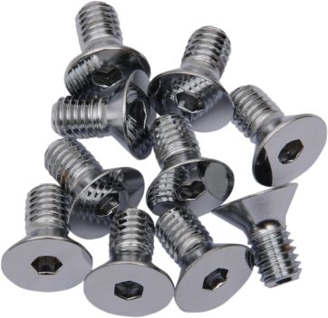 FLAT-HEAD BOLT 3/8-16X1 CHROME
