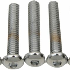 SOCKET-HEAD BOLT 1/2-13X3.25 SMOOTH CHROME
