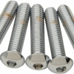 BUTTON-HEAD BOLT 5/16-18X1.5 CHROME