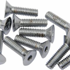 FLAT-HEAD BOLT 8-32X0.75 CHROME