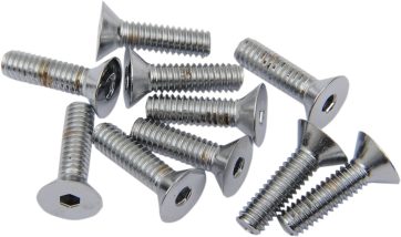 FLAT-HEAD BOLT 8-32X0.75 CHROME