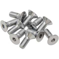 FLAT-HEAD BOLT 10-32X0.5 CHROME