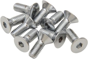 FLAT-HEAD BOLT 10-32X0.75 CHROME