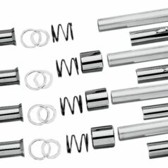 PUSHROD TUBE KIT CHROME