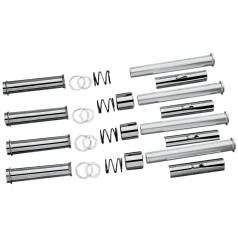 PUSHROD TUBE KIT CHROME