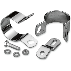 MIDWAY EXHAUST MOUNT CLAMP CHROME