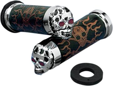 GRIPS SKULL W/ RED EYES
