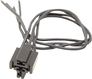 RELAY SOCKET 4-WIRE/ W/ BLACK WIRE