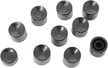 BUTTON CAP LONG BLACK