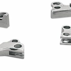 LEVER SET SLOTTED CHROME