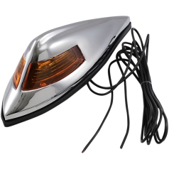 FRONT FENDER LIGHT NOSTALGIA W/ CLEAR LENS