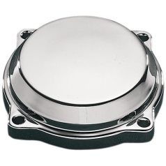 CV-CARB TOP COVER PLAIN CHROME