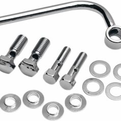 CRANKCASE BREATHER KIT ONE-TUBE CHROME