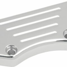 HANDLEBAR CLAMP 1.25" BUFFALO BALL-MILLED CHROME