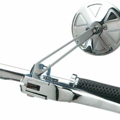 NESS STEALTH III ROUND 3.5" W/ 4.75" STEALTH II STEM CHROME