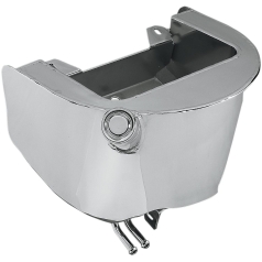 OIL TANK WINGED CHROME