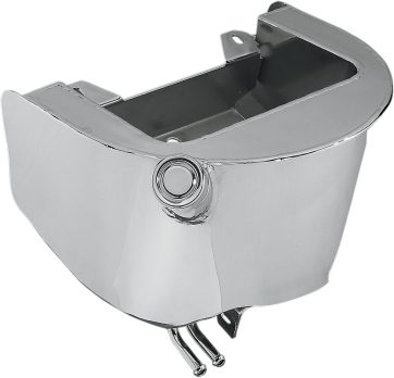 OIL TANK WINGED CHROME