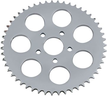REAR CHAIN SPROCKET DISHED 51T STEEL/CHROME
