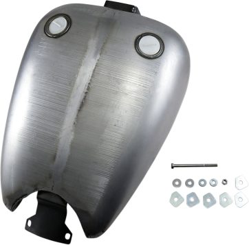 GAS TANK EXTEDNED 2" 4.2 GALLON W/ 2 SCREW-IN CAPS