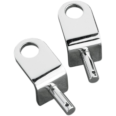 SOLO SEAT MOUNTING BRACKET CHROME