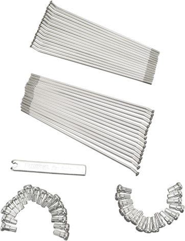 SPOKE SET FRONT STAILESS STEEL 1.60X21