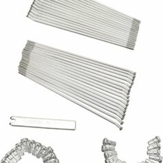 SPOKE SET REAR STAILESS STEEL 18XMT2.50