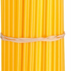 80-PACK POLYURETHANE SPOKE SKINS YELLOW