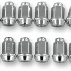LUG NUT 3/8"-24 TAPERED CHROME