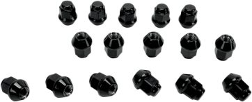 LUG NUT 10MM 60° TAPERED BLACK