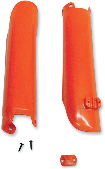 FORK SLIDER PROTECTORS KTM SX/SX-F/EXC ORANGE