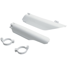 FORK SLIDER PROTECTORS SUZUKI RM/RMZ WHITE