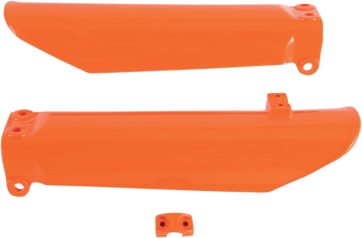 FORK SLIDER PROTECTORS KTM 85SX ORANGE