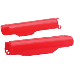 FORK SLIDER PROTECTORS HONDA CR85 CRF-RED