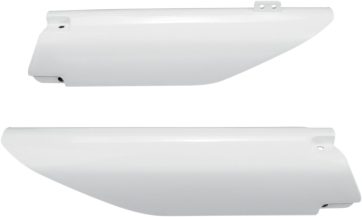 FORK SLIDER PROTECTORS SUZUKI RM/RMZ WHITE
