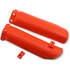FORK SLIDER PROTECTORS KTM 65SX ORANGE