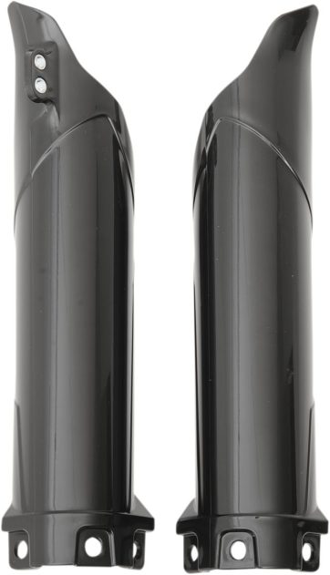 FORK SLIDER PROTECTORS KAWASAKI KX85 BLACK