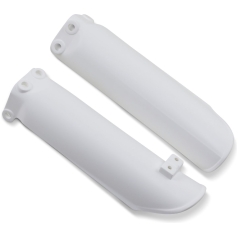 FORK SLIDER PROTECTORS KTM 65SX WHITE