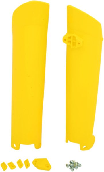 FORK SLIDER PROTECTORS HUSQVARNA TC/TE/FE/FC YELLOW
